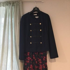 Chico’s military-style jacket
